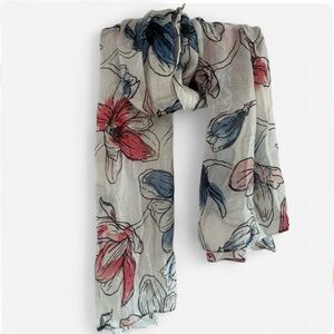 Reitmans Floral Scarf 35x72”